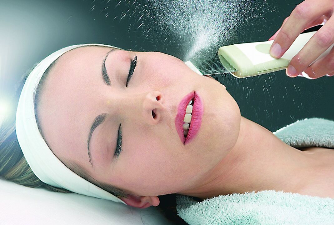 ultrazvučno čišćenje lica za pomlađivanje